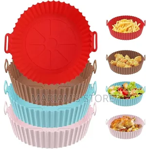 Reusable Silicone Air Fryer Liners - Non-Stick