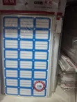 Price Label Stickers - Self-Adhesive, Writable - 1