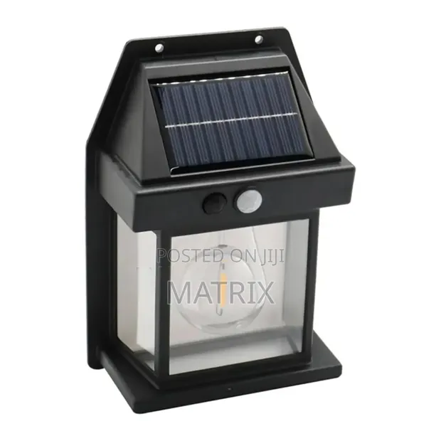 Waterproof LED Solar Wall Lamp with Motion Sensor - 1
