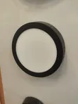 6W Black and White Ceiling Surface Panel Light - 1