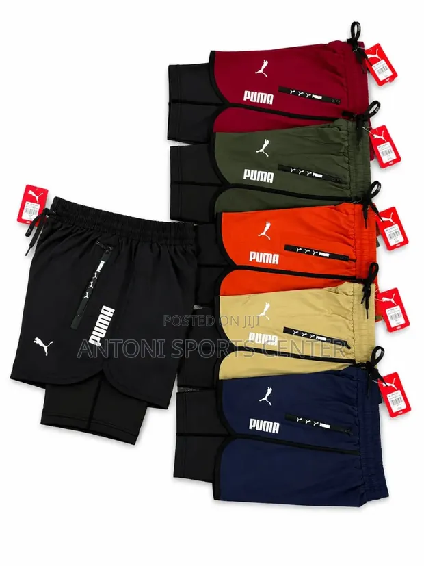 Puma & Adidas Gym Shorts - 1