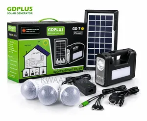 GD7 Plus Portable Solar Lighting System