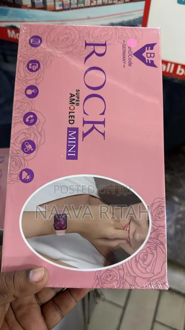Rock Mini Smart Watch - Pink - 1