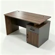 New 120cm Office Desk with Storage - 1