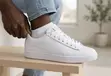 Original All White Puma Smash 3.0 Lifestyle Tennis Sneakers - 1