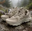 Original Beige Under Armour Charged Trail Hiking Sneakers - 3
