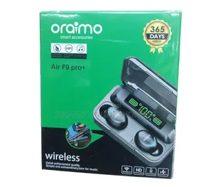 Oraimo Air F9 Pro+ Wireless Earbuds - Hi-Fi Sound