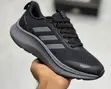 Original Adidas Lightmotion Running Shoes - Black/Grey - 1
