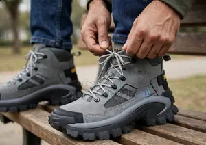 Original Caterpillar Invader Mid Vent Work Boots