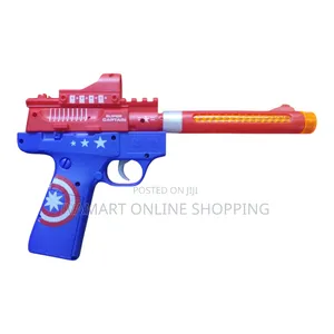 Super Captain Toy Pistol - Lights, Sounds, Vibrates