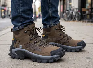 Original Caterpillar Invader Mid Vent Composite Toe Work Boots