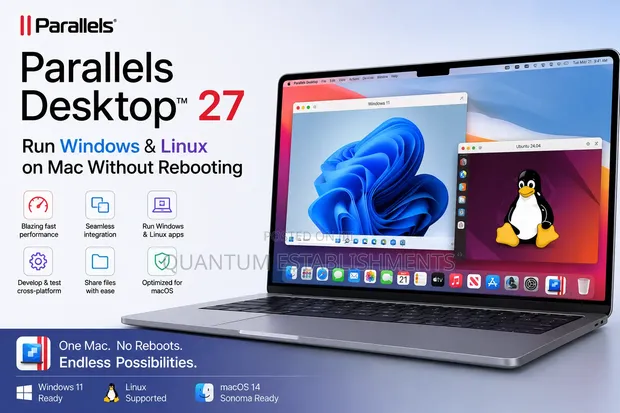 Parallels Desktop 27 | Run Windows & Linux on Mac - 1