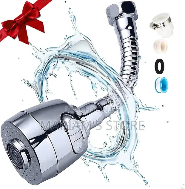 360° Rotatable Kitchen Sink Faucet Extender - 1