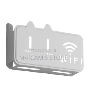 Wall-Mounted Storage Organiser for Wi-Fi Routers & Remotes
