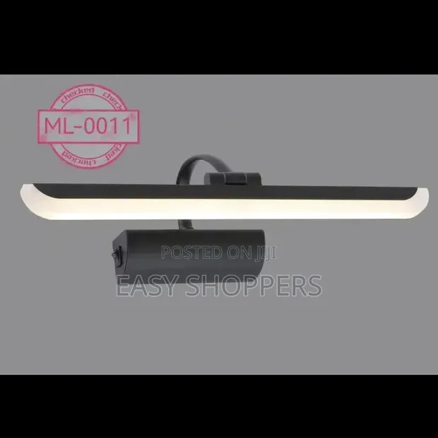 Modern 10W Adjustable LED Light Fixture for Bathroom Mirrors - 1