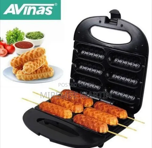 AVINAS 6-in-1 Hot Dog/Sausage Waffle Maker - 1