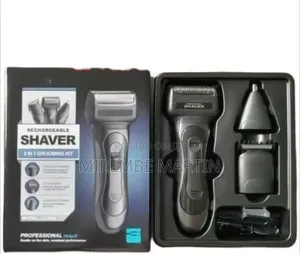 Professional 3-in-1 Rechargeable Grooming Kit & Shaver