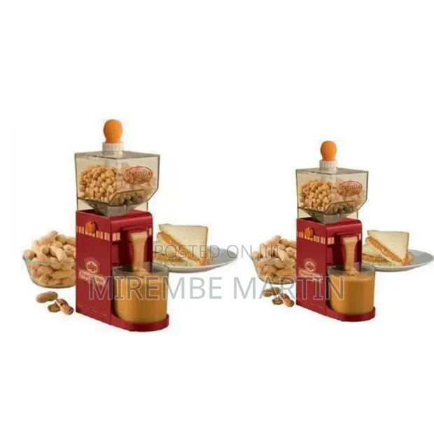 Vintage-Inspired Electric Nut Butter Maker - 1