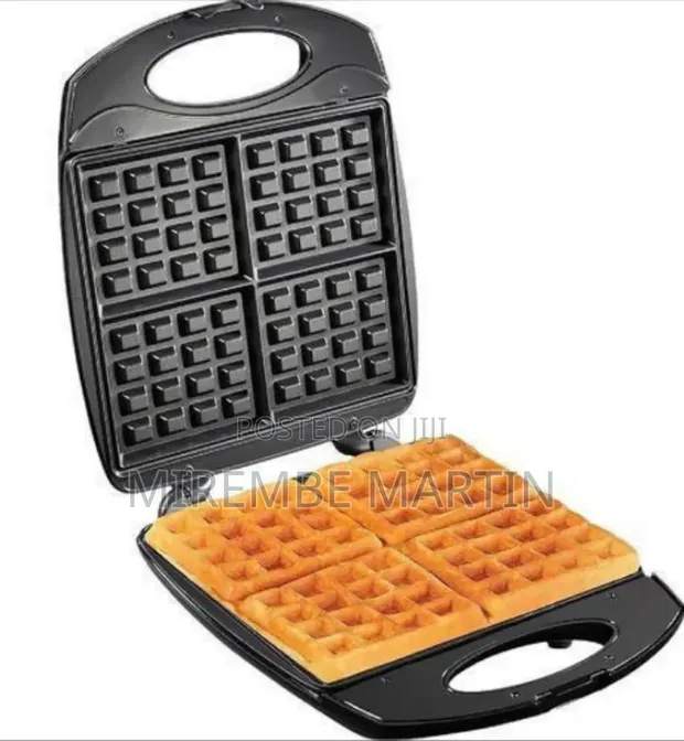 Saachi Professional Four-Slice Square Waffle Maker - 1