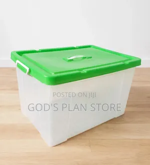 Large Heavy Duty 100L Plastic Storage Boxes