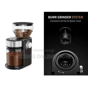 Electric Coffee Grinder 2.0 - Adjustable Burr Mill