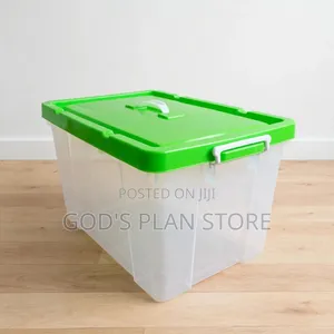 Transparent Plastic Storage Boxes