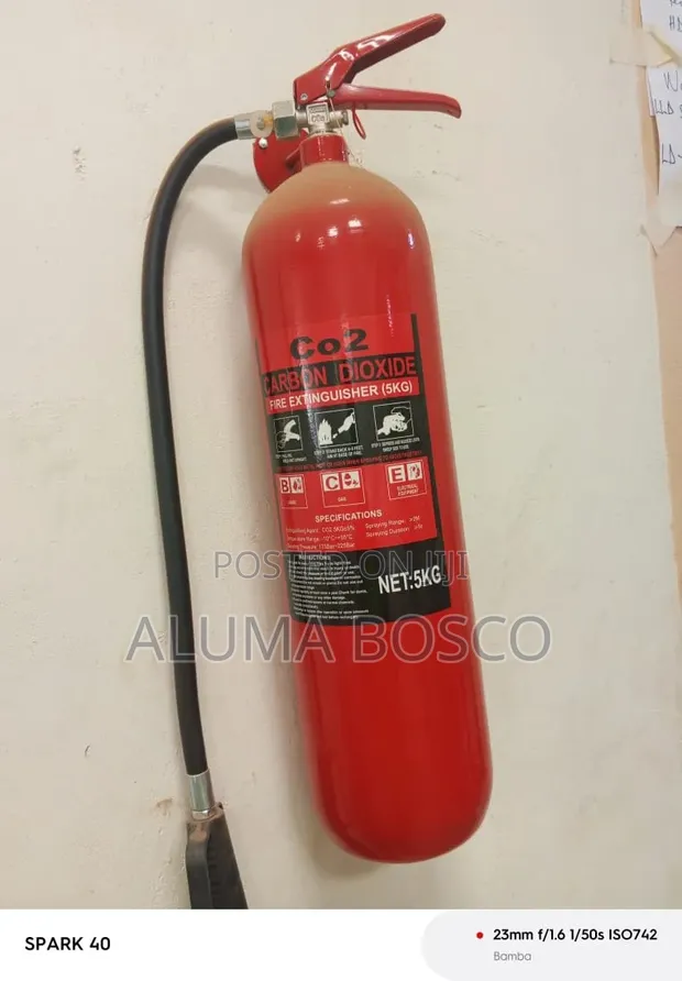 American Safety 2kg Fire Extinguisher - 1