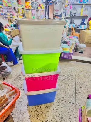 Clothes Organizing Plastic Storage Boxes (30 Litres)