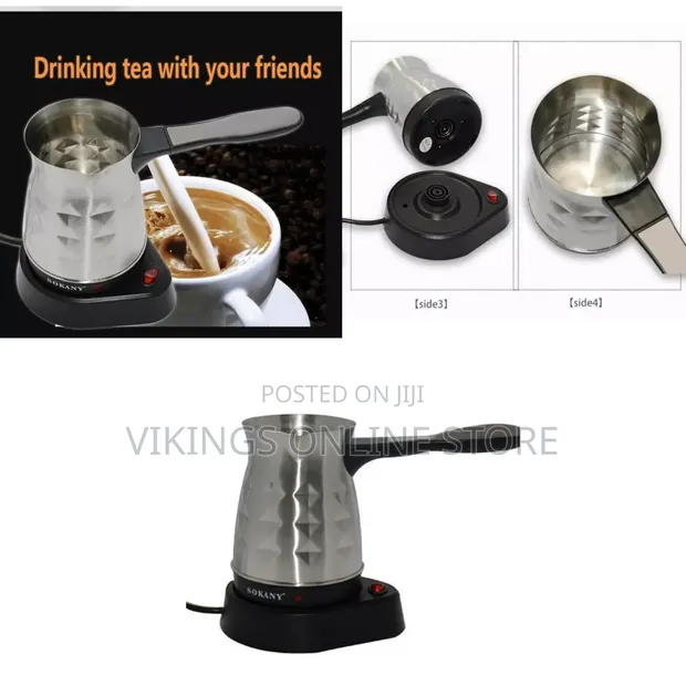 Sokany 0.5L Coffee Maker & Electric Kettle - 1