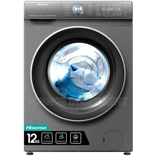 Hisense 12kg Fully Automatic Front Load Washing Machine - 1