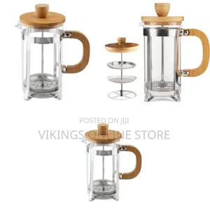 800ml Bamboo/Stainless Steel French Press Coffee/Tea Maker