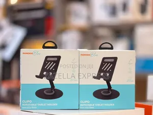 Porodo Blue Clipo Rotatable Tablet/Phone Holder