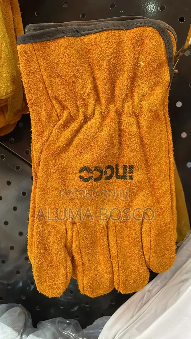 American Safety Leather Gloves - 1