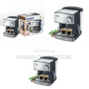 Sonifer 1.6L Electric Coffee Maker, Silver