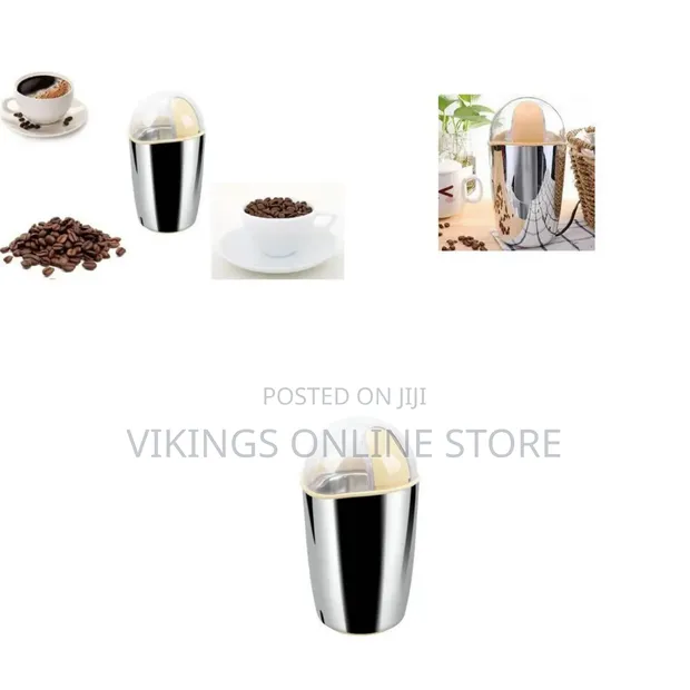 Portable Electric Turbo Stainless Steel Coffee Grinder - 1