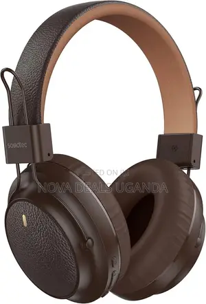 Porodo Soundtec Wireless Leather Headphones