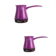 Sinbo Electric Mini Coffee Maker, 3 Cups - Purple - 1