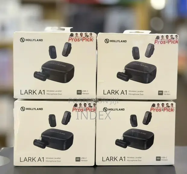 Hollyland Lark M1 Duo 2-Person Wireless Microphone System with USB-C - 1