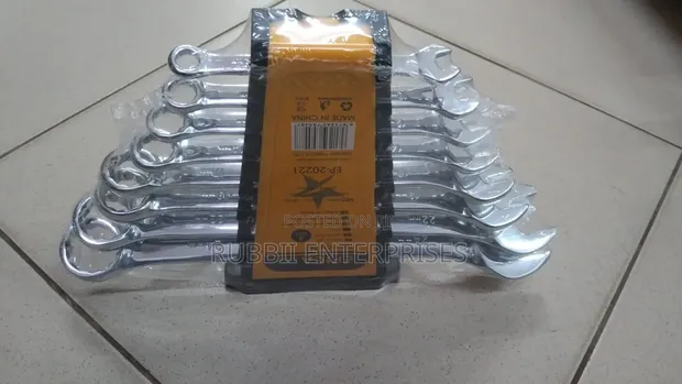 Heavy Duty Combination Wrench Set - 8pc (8-24mm) - 1