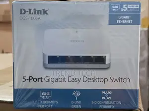 D-Link 5-Port Gigabit Easy Desktop Switch