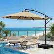 Dreamline Side Pole Garden Umbrella - 1