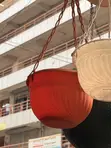2pcs Self-Watering Indoor/Outdoor Hanging Plant Pots - 1
