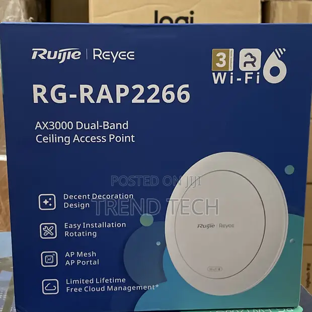 Ruijie RG-RAP2266 AX3000 Dual Band Ceiling Access Point - 1