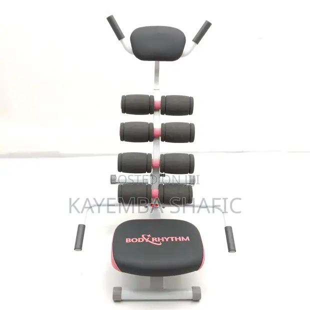BODY RHYTHM Multifunctional Workout Chair - Ab Back Trainer - 1