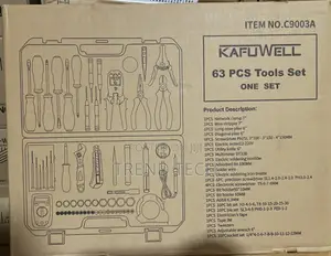 Kafuwell 63-Piece Tool Set