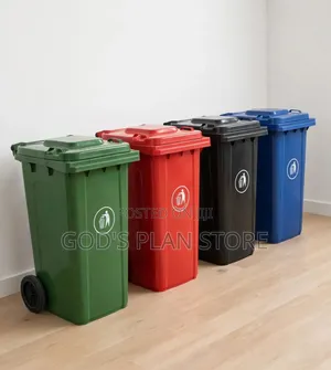 240 Litre Plastic Dust Bins (Brand New)