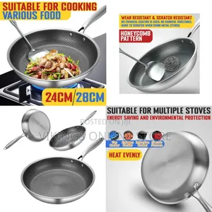 Idrop 30CM Honeycomb Nonstick Frying Pan