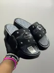 Gucci-Inspired Monogram Platform Slides - 2