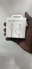 USB to Type C & Lightning 60W Charge Cable - 2