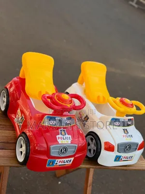 3-in-1 Baby Police Car Potty and Ride-on Toy